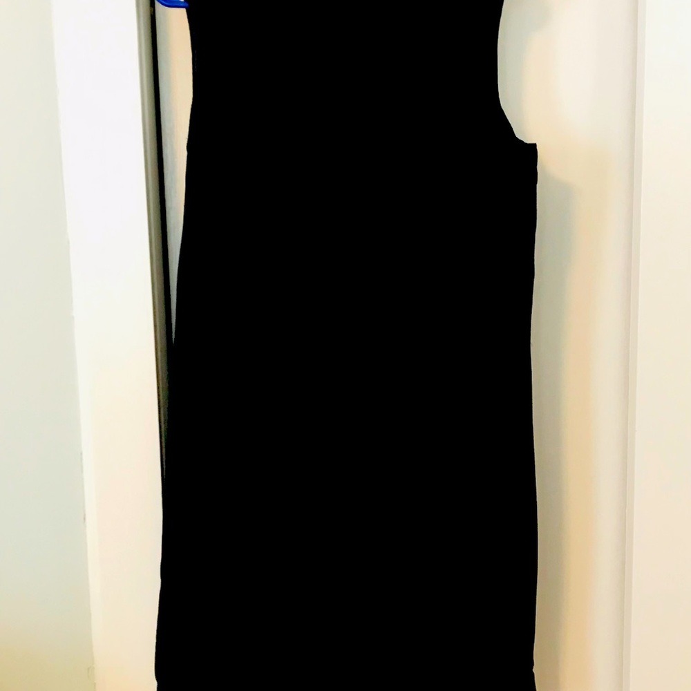 Black sleeveless dress. Medium. EUC